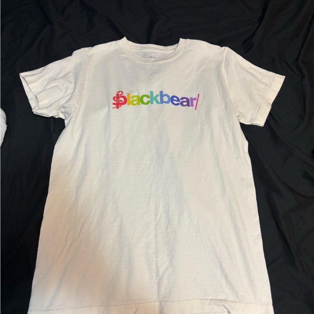 Blackbear Mansionz Rainbow Cream T-shirt Small